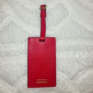 Coach Luggage Tag